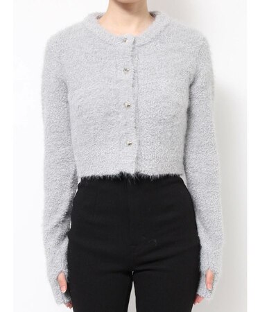 シャギーコンパクトツインニット