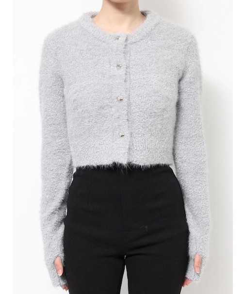 シャギーコンパクトツインニット