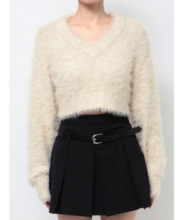 シャギーシークインズニット