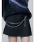 レイヤーチェーンベルトスカート