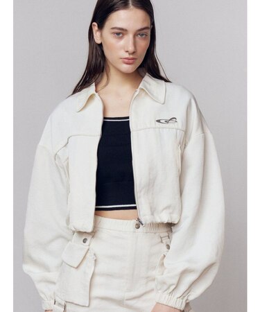 スペイシーマークショートブルゾン