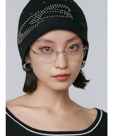 リムレスクリアグラス