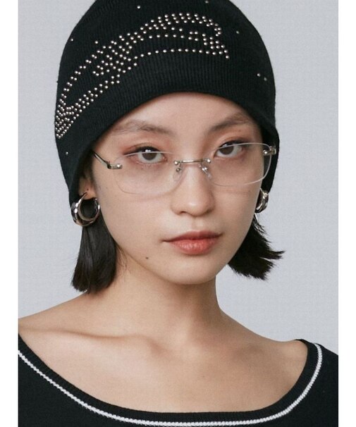 リムレスクリアグラス