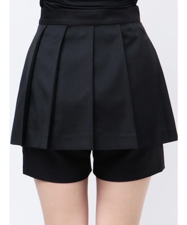 2ピースレイヤースカートパンツ