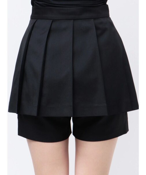 2ピースレイヤースカートパンツ