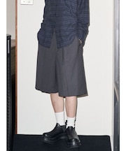 【VEQUM】TANK WIDE HALF PANTS