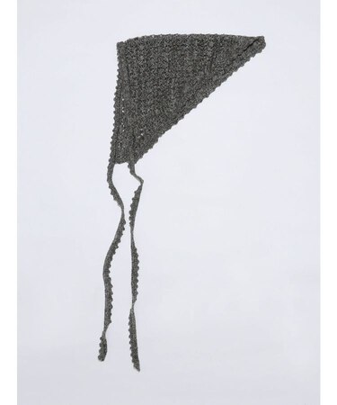 【VEQUM】CROCHET LACE HAIR BANDANA