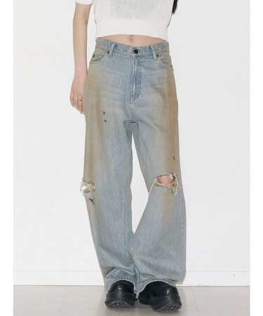 【VEQUM】KAI LOOSE JEANS