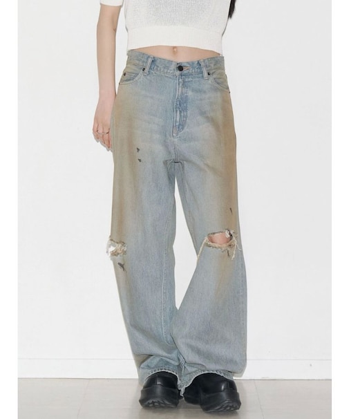 【VEQUM】KAI LOOSE JEANS
