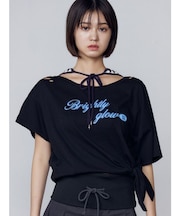 ルーズタイクラッシュTシャツ