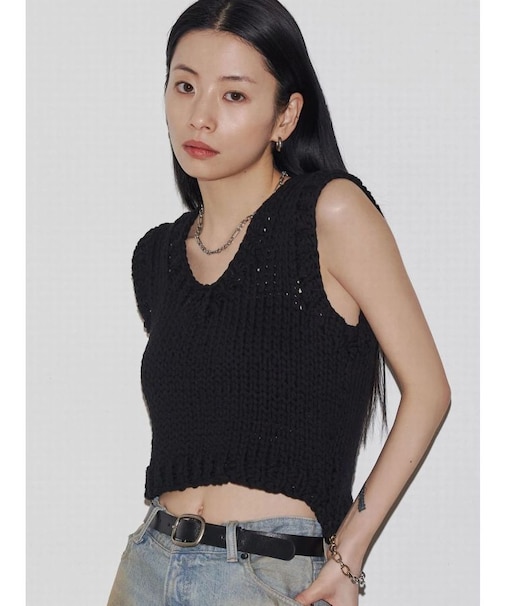 【VEQUM】HAND COMPACT KNIT