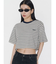 【VEQUM】HIGH GAUGE BORDER SHORT T SHIRT
