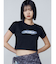 スプレーロゴミニマルTシャツ