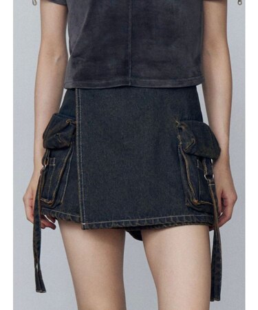 カーゴラップショートパンツ