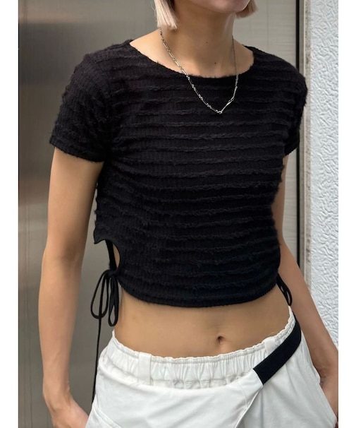 サイドハートオープントップス