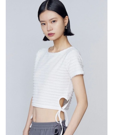 サイドハートオープントップス