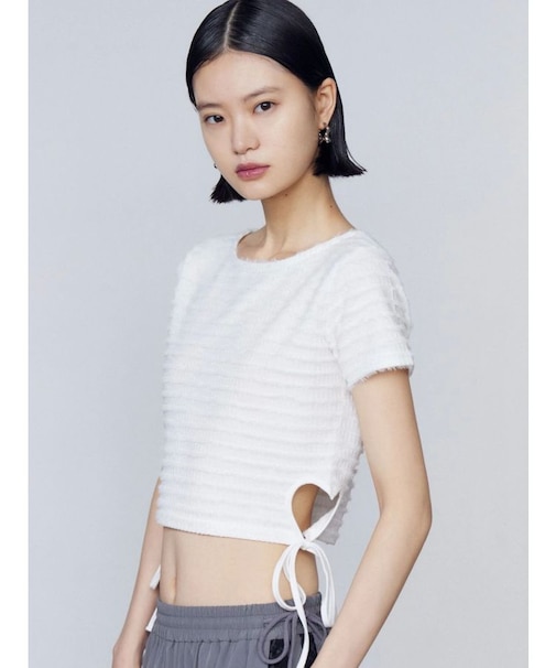 サイドハートオープントップス