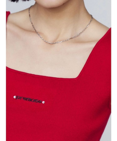 ユニークチェーンネックレス