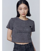 ロゴパッチミニマルTシャツ