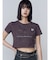 ロゴパッチミニマルTシャツ