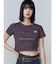 ロゴパッチミニマルTシャツ