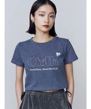 ロゴパッチミニマルTシャツ