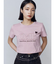 ロゴパッチミニマルTシャツ