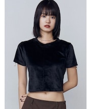 アイレットパールベロアTシャツ