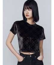 アイレットパールベロアTシャツ
