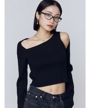 スキンラインニット