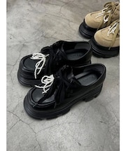 タンクソールリボンローファー