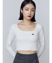 クロスクロップフィットトップ