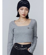 クロスクロップフィットトップ