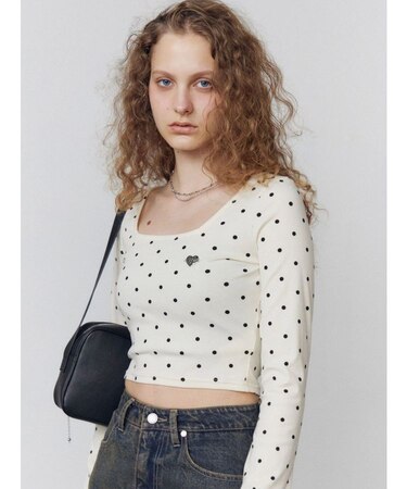 クロスクロップフィットトップ