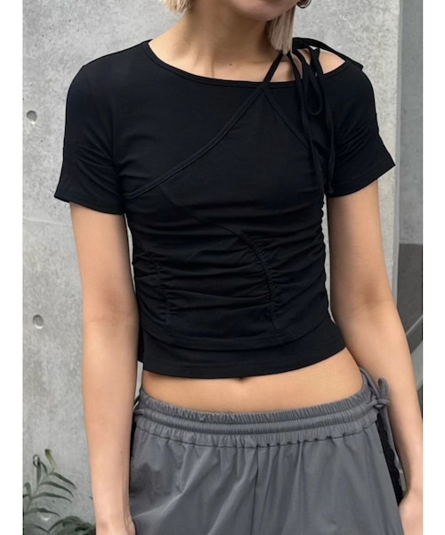 GYDA×GALFY original cross long Tシャツ｜ジェイダの通販｜&mall