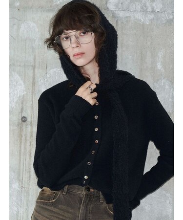 【VEQUM】MOLE KNIT CARDIGUAN