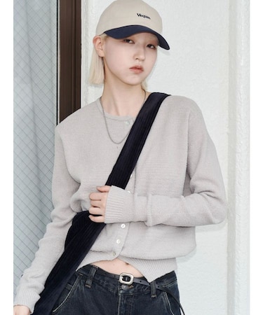 【VEQUM】MOLE KNIT CARDIGUAN