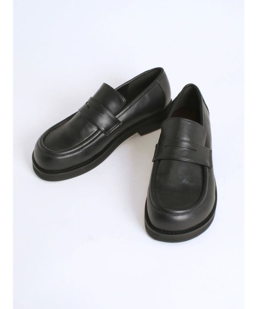 【VEQUM】CURVE ROUND LOAFER