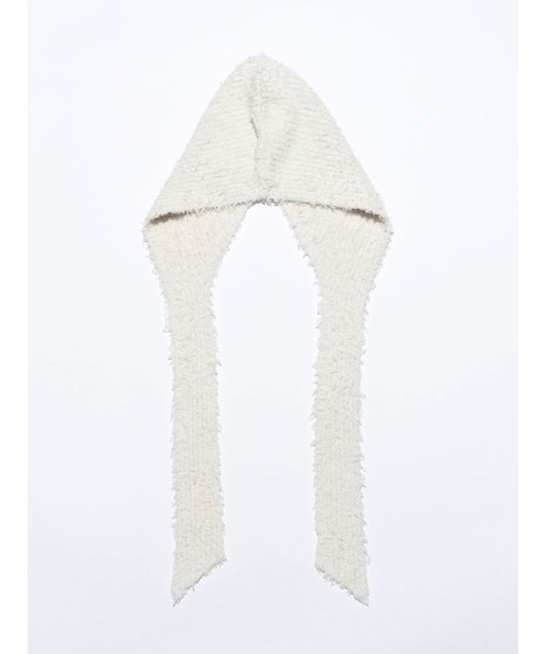 最終価格！2WAY HOODED MUFFLER KNIT 2WAY HOODED MUFFLER KNIT / IVORY – VIAVANDA