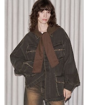 【VEQUM】BOXY DENIM BZ