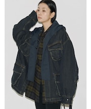 【VEQUM】BOXY DENIM BZ