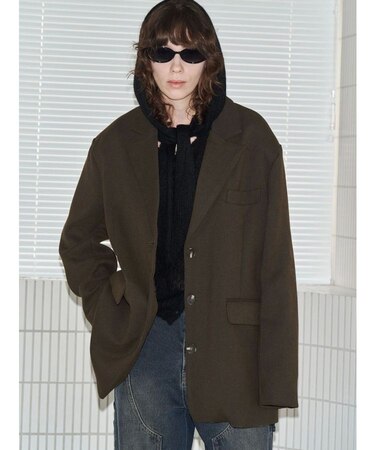 【VEQUM】BOX WIDE JACKET