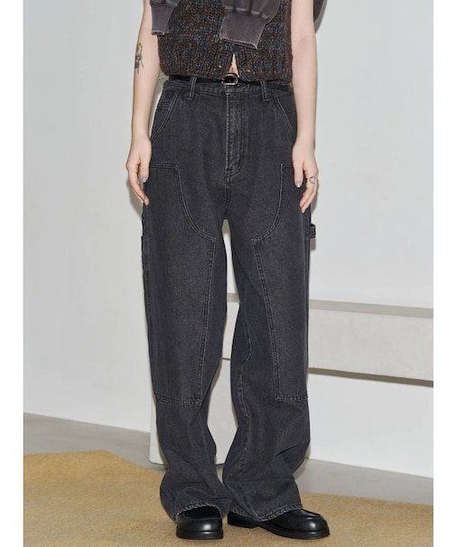 【VEQUM】PAINTER JEANS