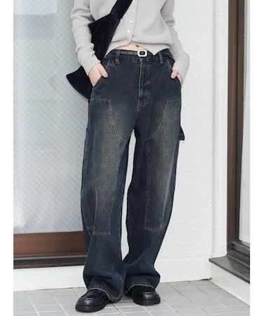 【VEQUM】PAINTER JEANS