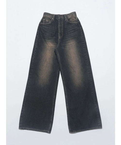 VEQUM】RIM WIDE JEANS｜エモダの通販｜&mall（アンドモール）三井