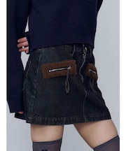 ボアポケットミニスカート