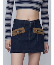 ボアポケットミニスカート