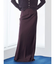 【VEQUM】SEMI FLARE MAXI SK