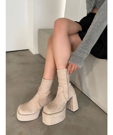 バルキープランプショートフィットブーツ