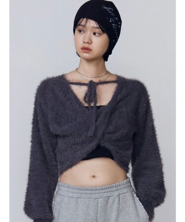 バッククロス2WAYニット